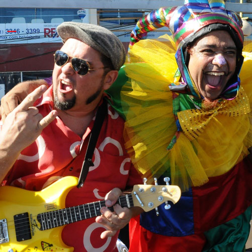 Roqueiros também estão no Carnaval dos Amigos