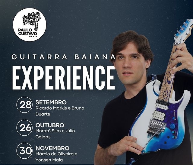 Guitarra Baiana Experience – Igor Hereda convida Márcio de Oliveira e Yonsen Maia