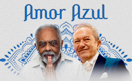 Ópera Amor Azul com Gilberto Gil e Aldo Brizzi