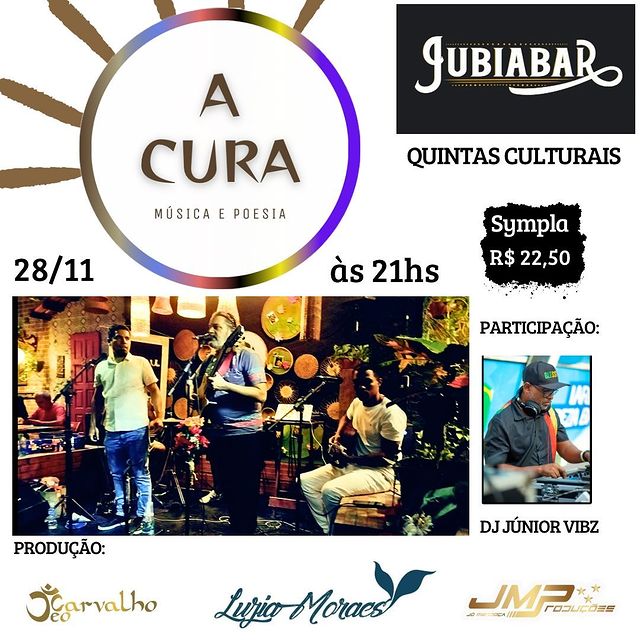 Quintas Culturais – A Cura e DJ Júnior VIBZ