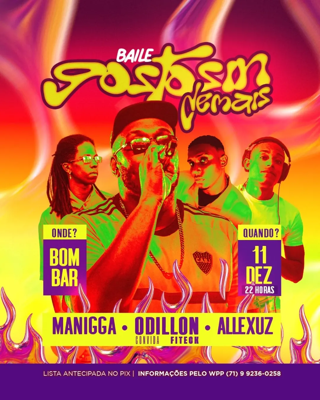 Baile Gostosin Demais – Odillon, Fiteck, DJs Allexuz e Manigga