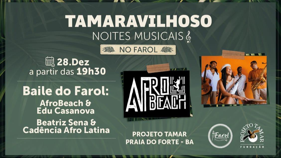 Baile do Farol – AfroBeach &  Edu Casanova e Beatriz Sena & Cadência Afro Latina