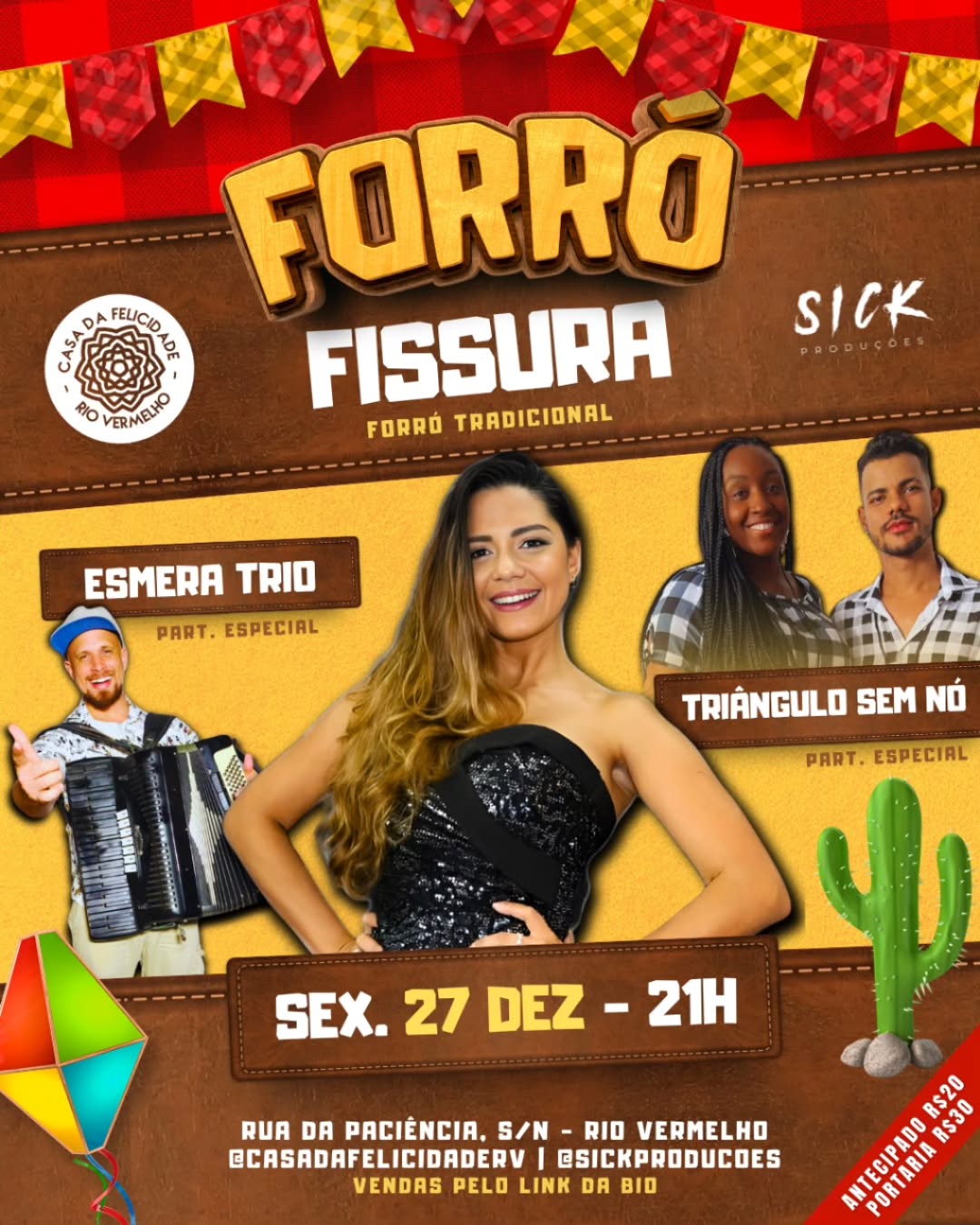 Forró Fissura – part. Esmera Trio e Triângulo sem Nó