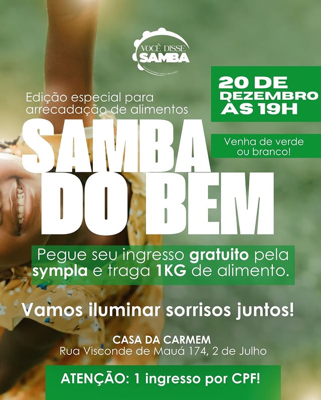 Você disse Samba – Samba do Bem