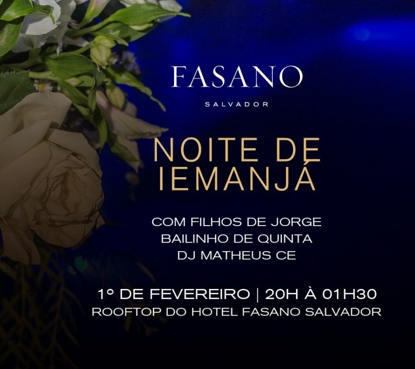 Noite de Iemanjá – Filhos de Jorge, Bailinho de Quinta e DJ Matheus CE