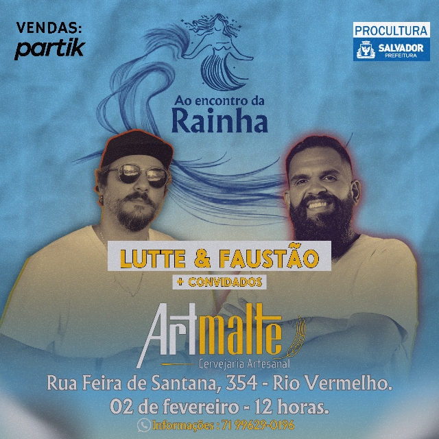 Ao Encontro da Rainha – Lutte, Faustão e convidados