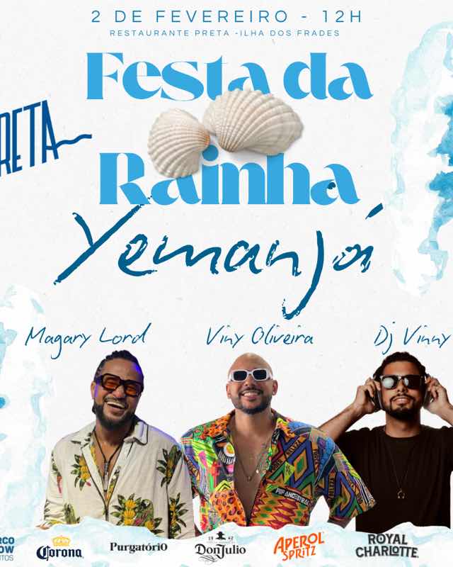 Festa da Rainha – Magary Lord, Viny Oliveira e DJ Vinny