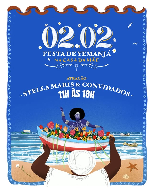 Festa de Yemanjá Casa da Mãe – Stella Maris e convidados