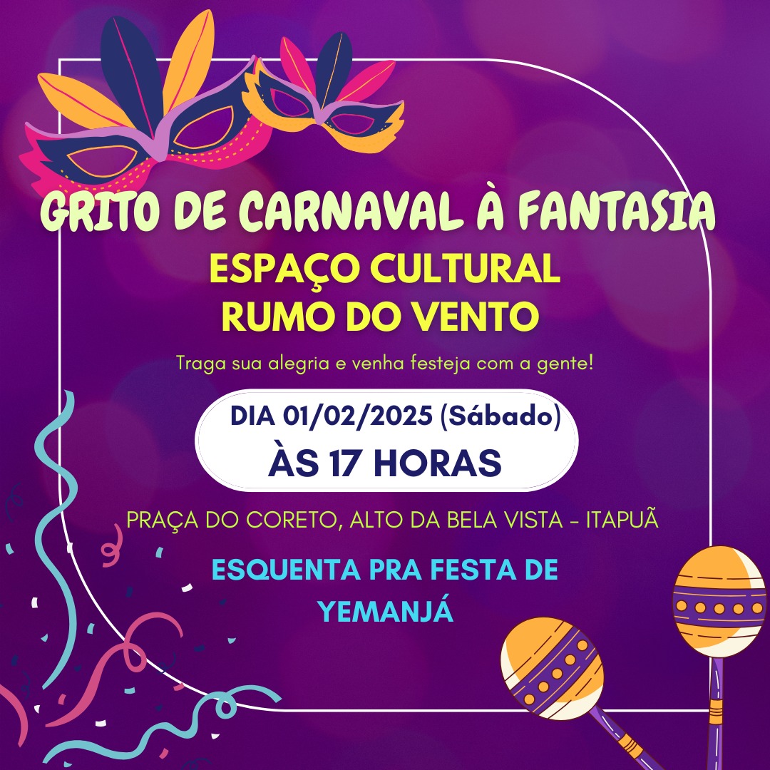 Grito de Carnaval à Fantasia