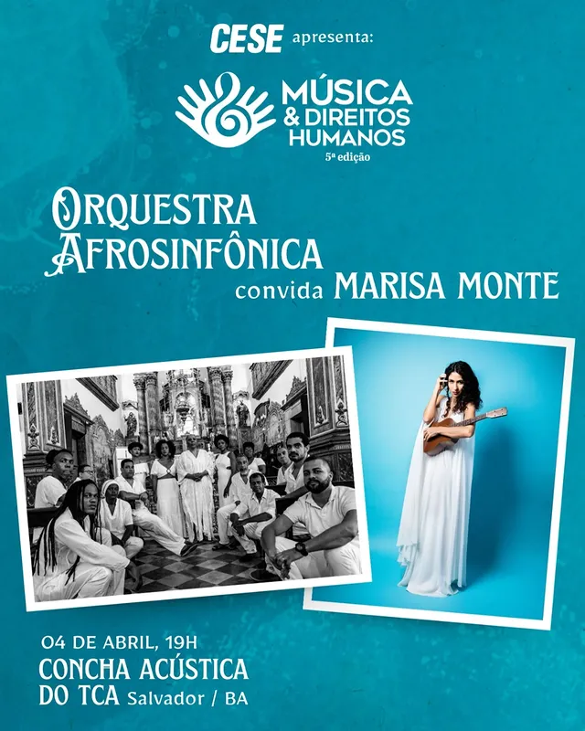 Orquestra Afrosinfônica convida Marisa Monte