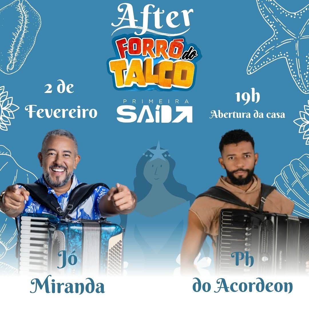 After Forró do Talco – Jó Miranda e PH do Acordeon