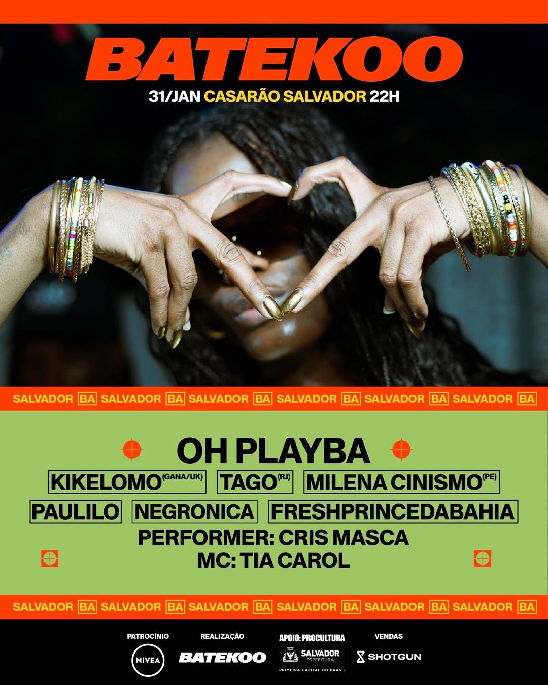 Batekoo – Oh Playba, Kikelomo (Nigéria/UK) e mais