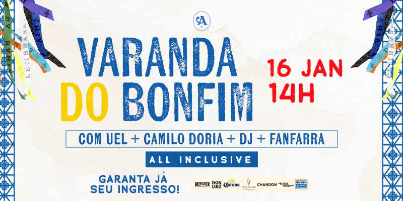 Varanda do Bonfim – Uel, Camilo Doria e DJ