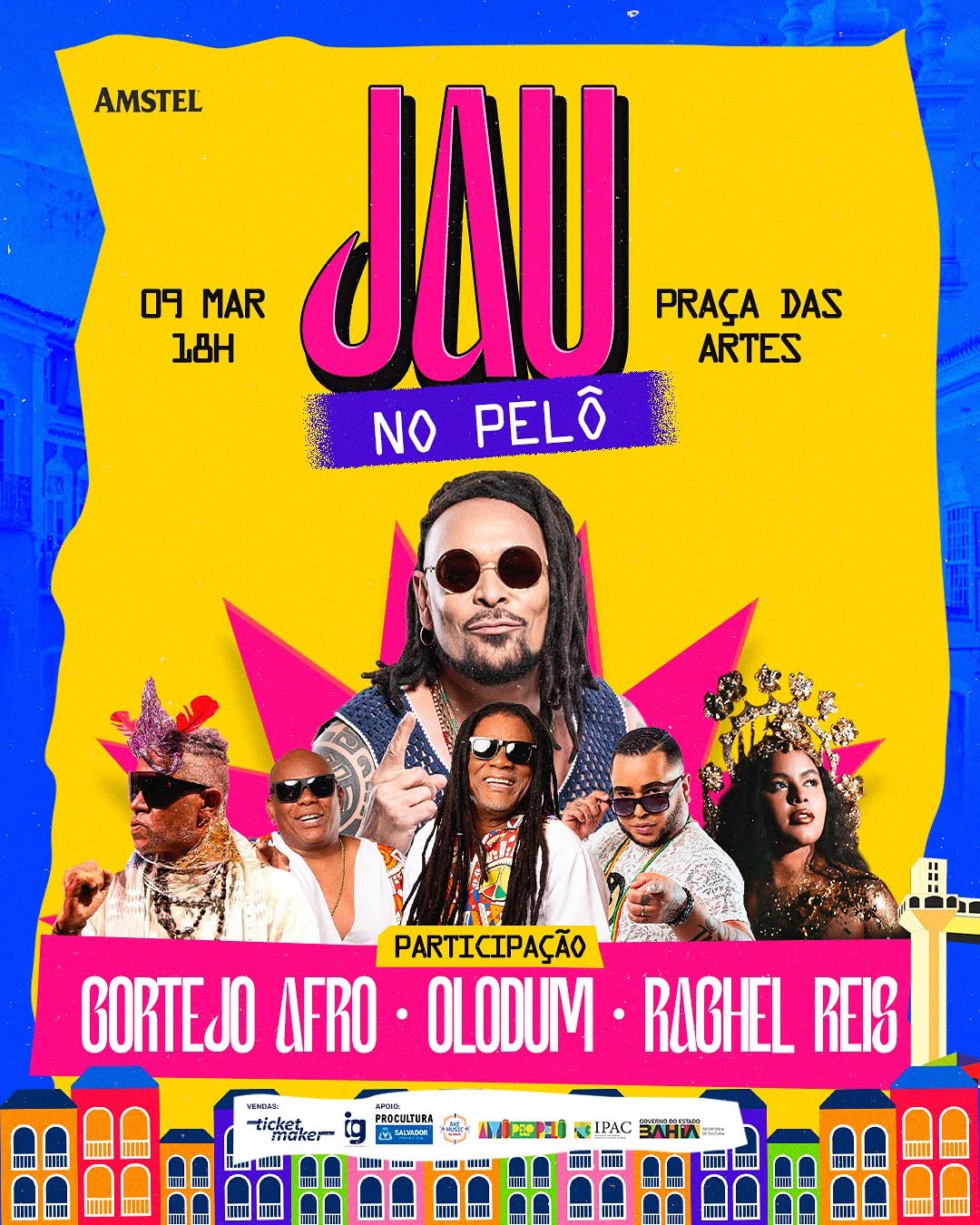 Jau no Pelô  – part. Rachel Reis, Olodum e Cortejo Afro