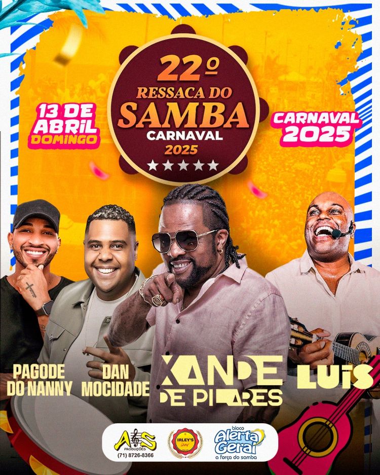 Ressaca do Samba – Xande de Pilares, Dan Mocidade, Luis e Pagode do Nanny