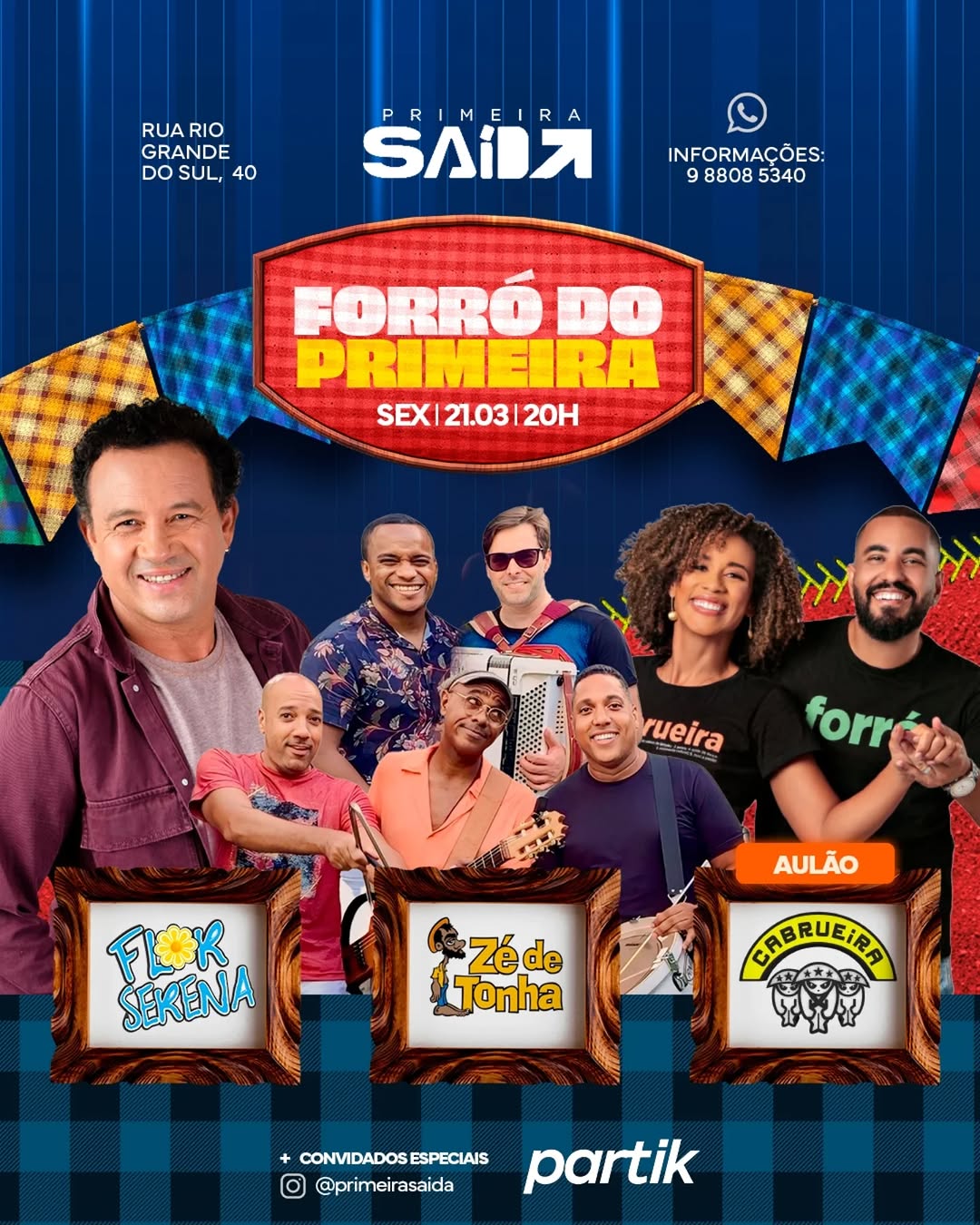 Forró do Primeira – Flor Serena e Zé de Tonha