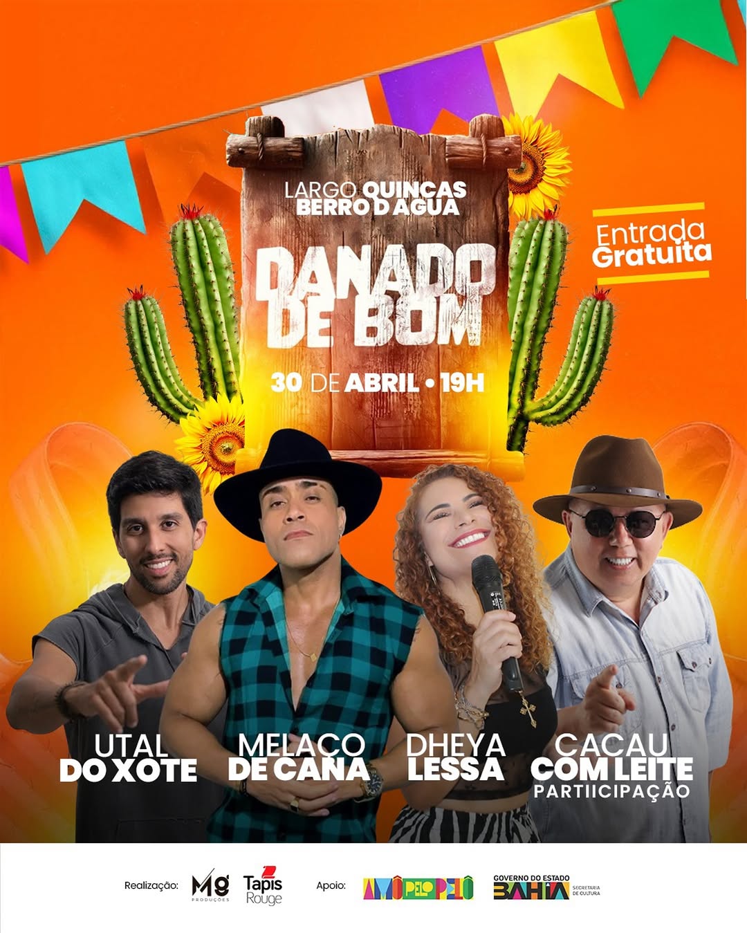 Danado de Bom – U Tal do Xote,  Melaço de Cana,  Dheya Lessa e Cacau com Leite