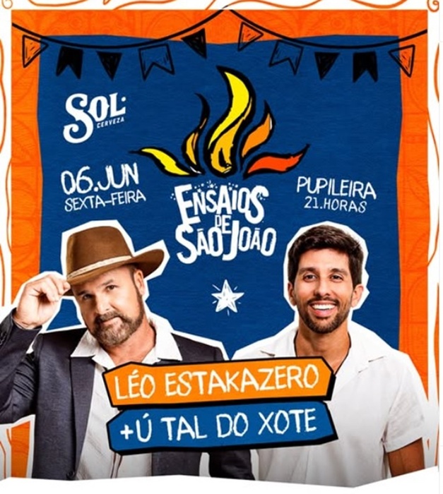 Ensaios de São João – Leo Estakazero, Ú Tal do Xote e convidados