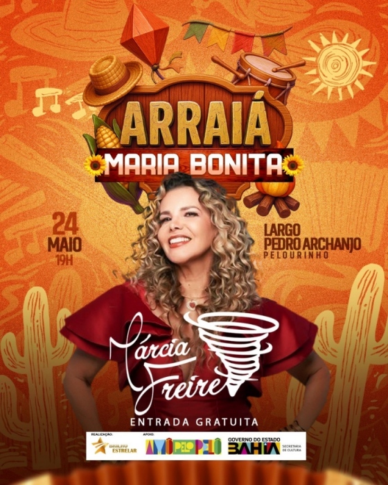 Arraiá Maria Bonita – Márcia Freire