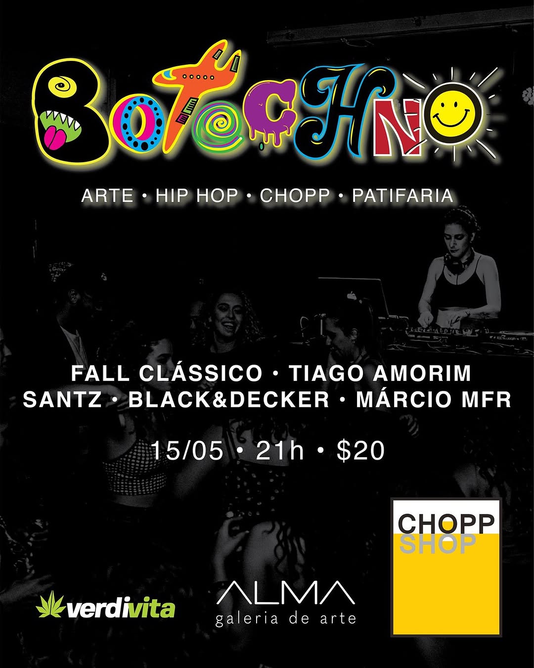 Botechno – DJs Santz, Black&Decker, MC Fall Clássico e MC Tiago Amorim