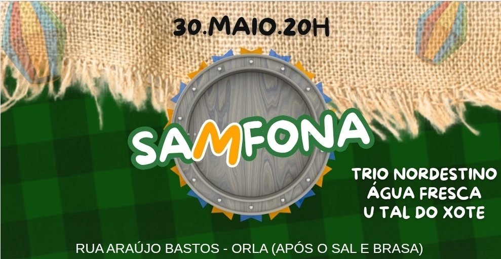 Samfona – Trio Nordestino, Água Fresca e U’ tal do xote