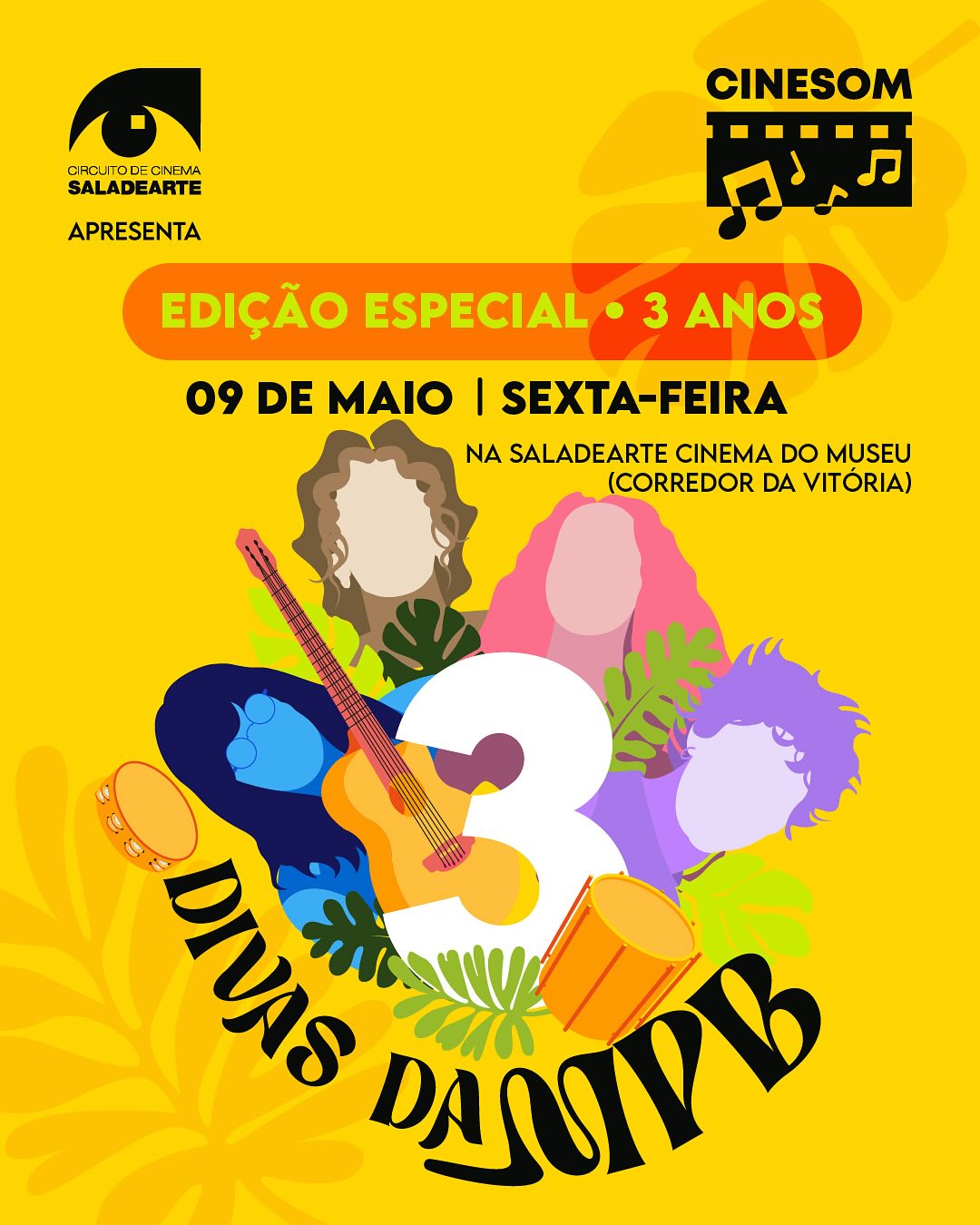 CineSom Especial 3 anos – Divas da MPB