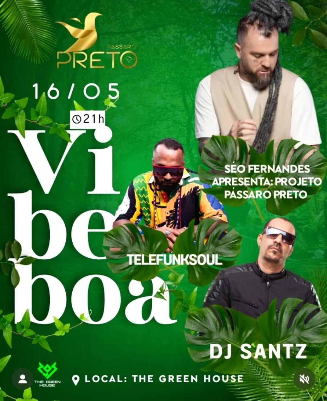 Vibe Boa – Telefunksoul, Seo Fernandes e DJ Santz