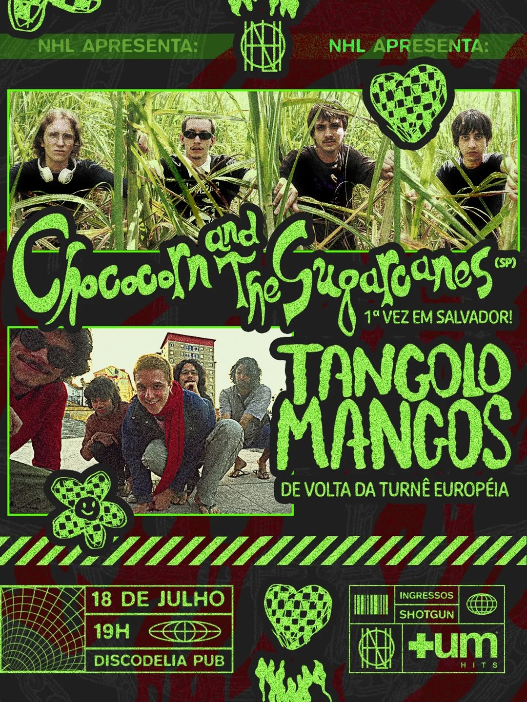 Chococorn And The Sugarcanes + Tangolo Mangos