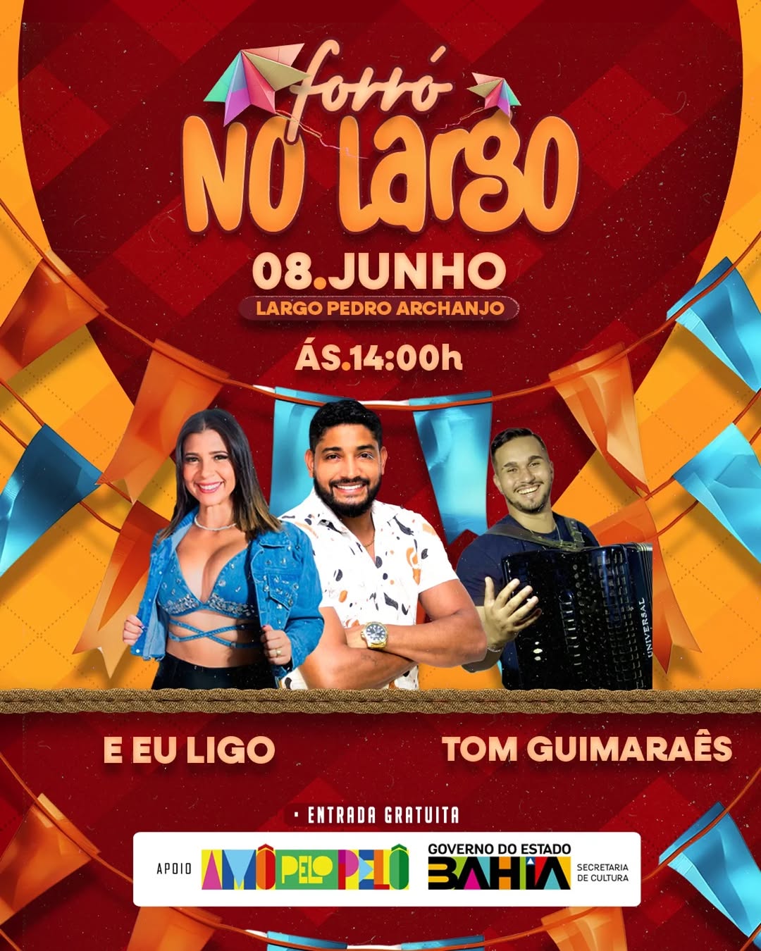 Forró E Eu Ligo?! em ‘Matinês de Forró’