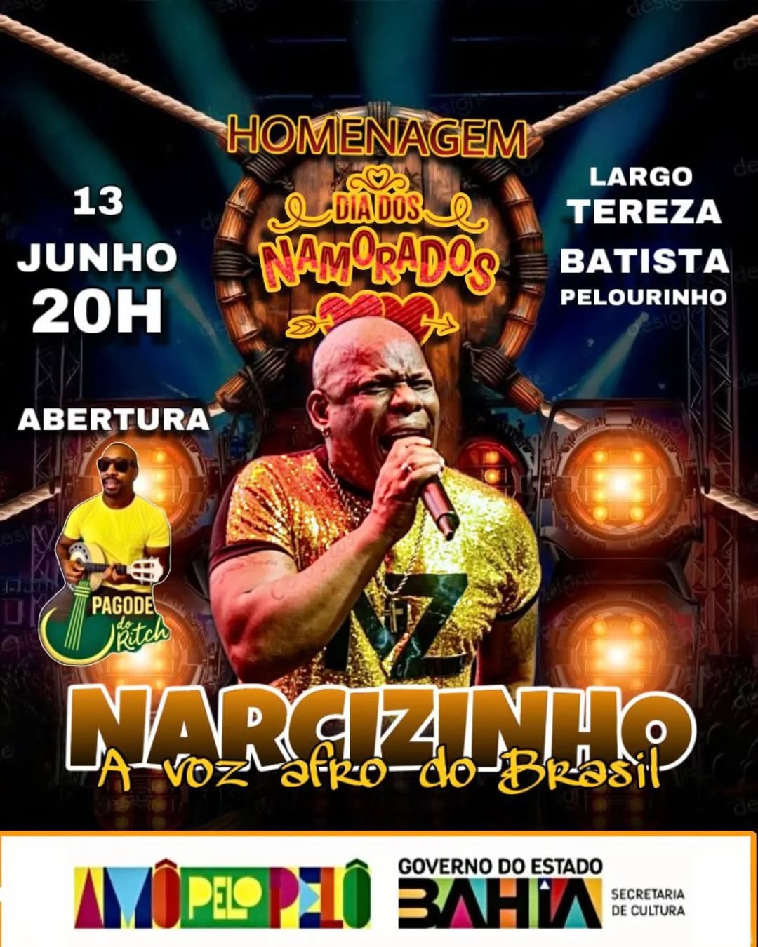 Narcisinho e Pagode do Ritch
