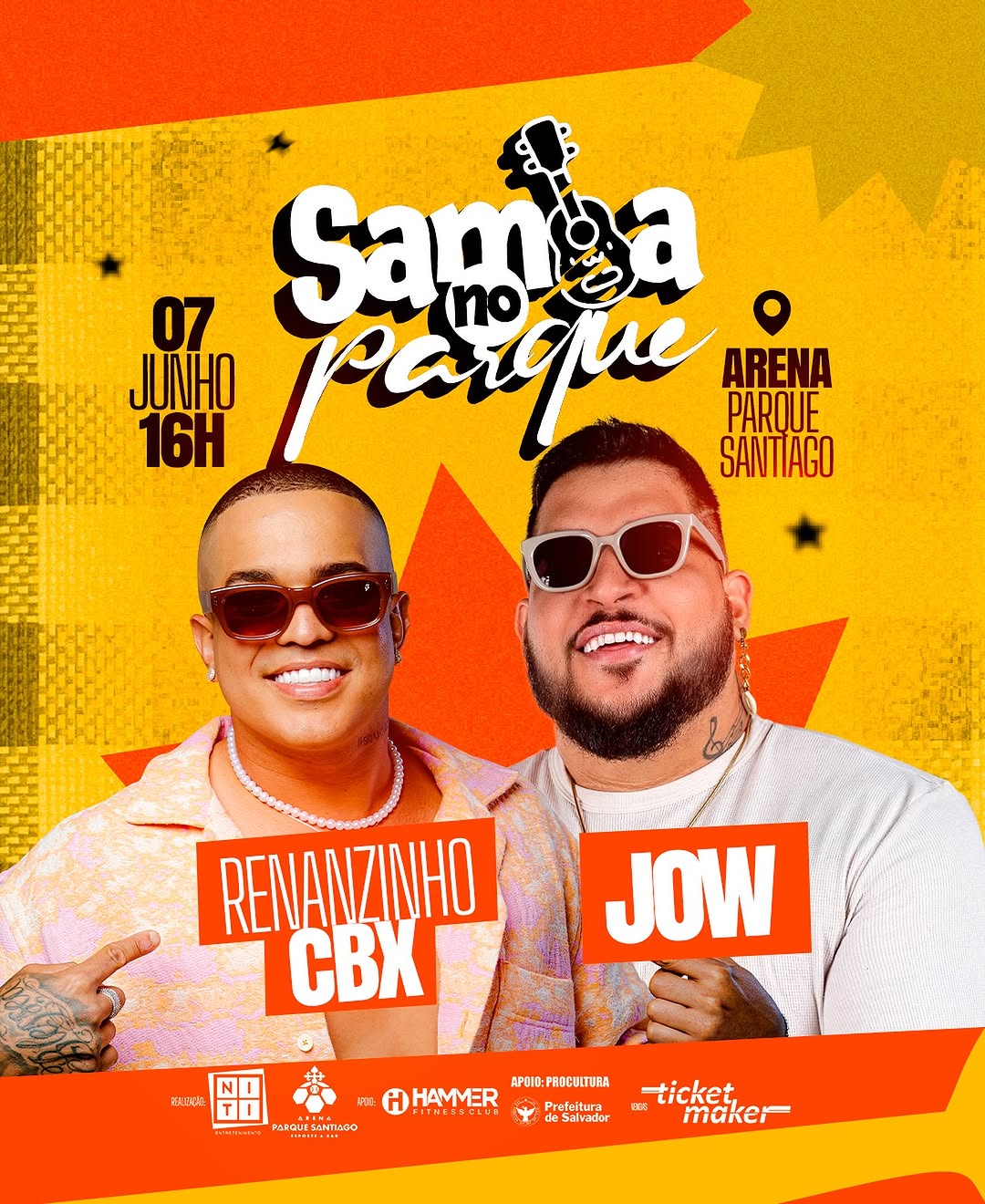Samba no Parque – Renanzinho CBX e Jow