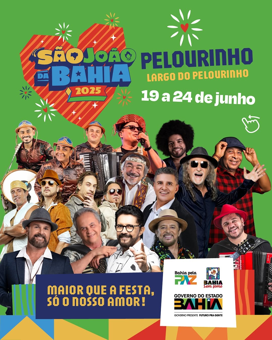São João do Pelourinho – Santana, Limão com Mel, Nuzio Medeiros, Del Feliz e Forró Saborear