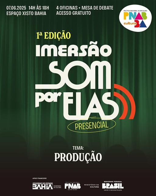 Edição Imersão Som Por Elas