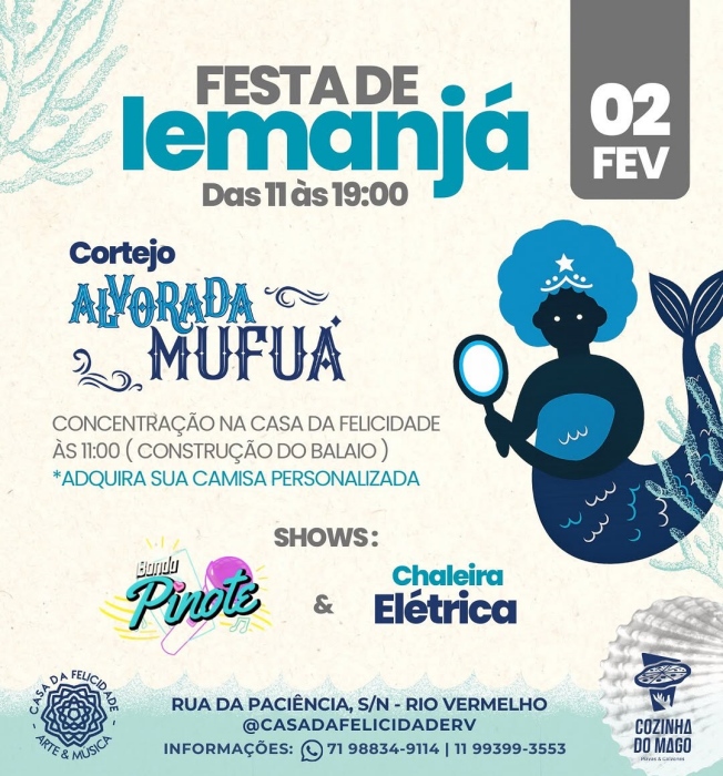 FESTA DE IEMANJÁ CASA DA FELICIDADE