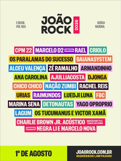 Festival João Rock 2026