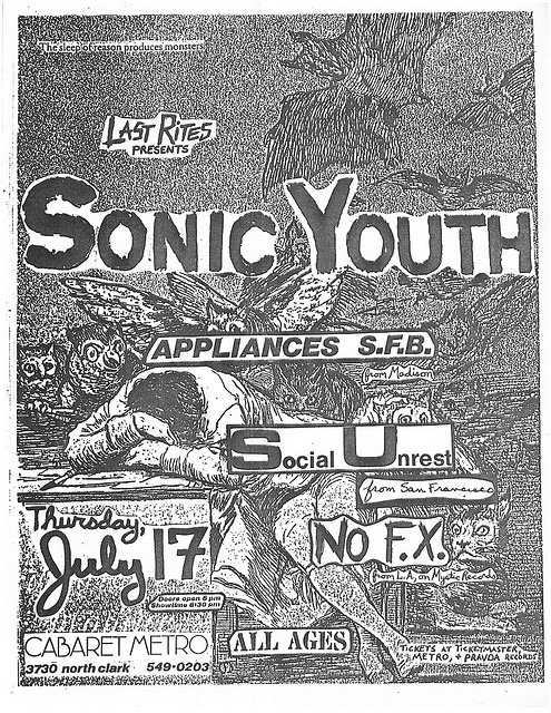 sonic youth arquivos show gravações
