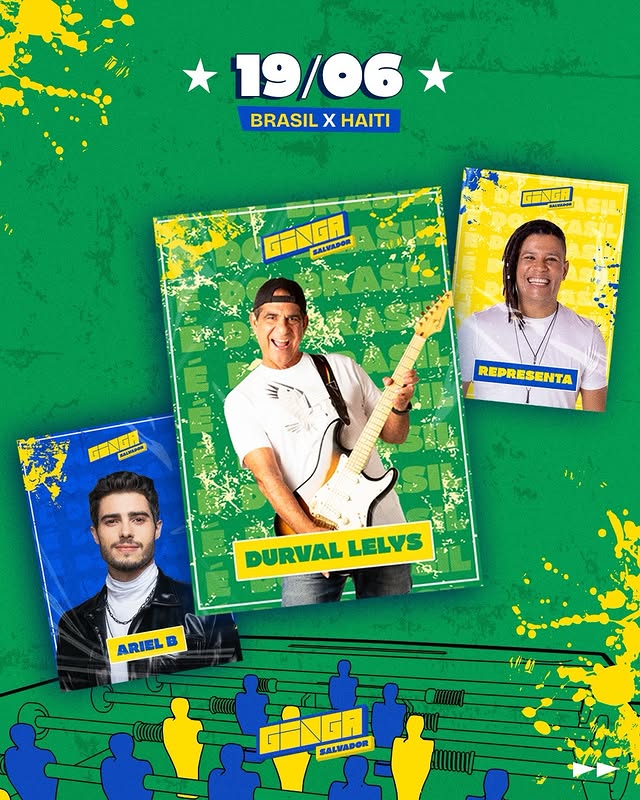 Ginga Salvador – Durval Lelys, Ariel B e Representa