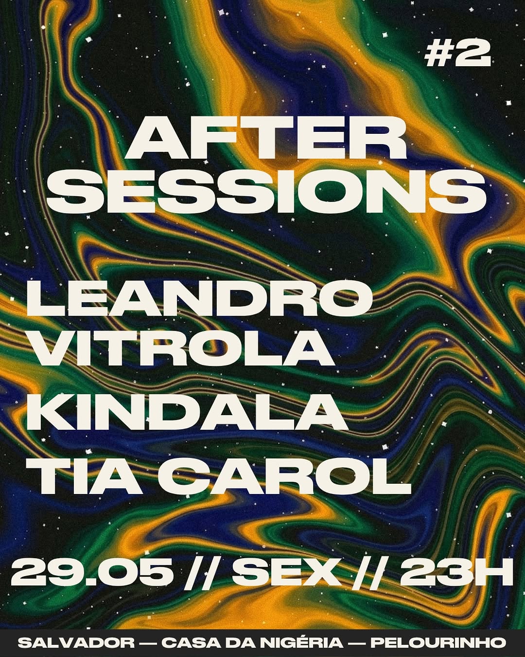 After Sessions – DJs Leandro Vitrola, Kindala e Tia Carol