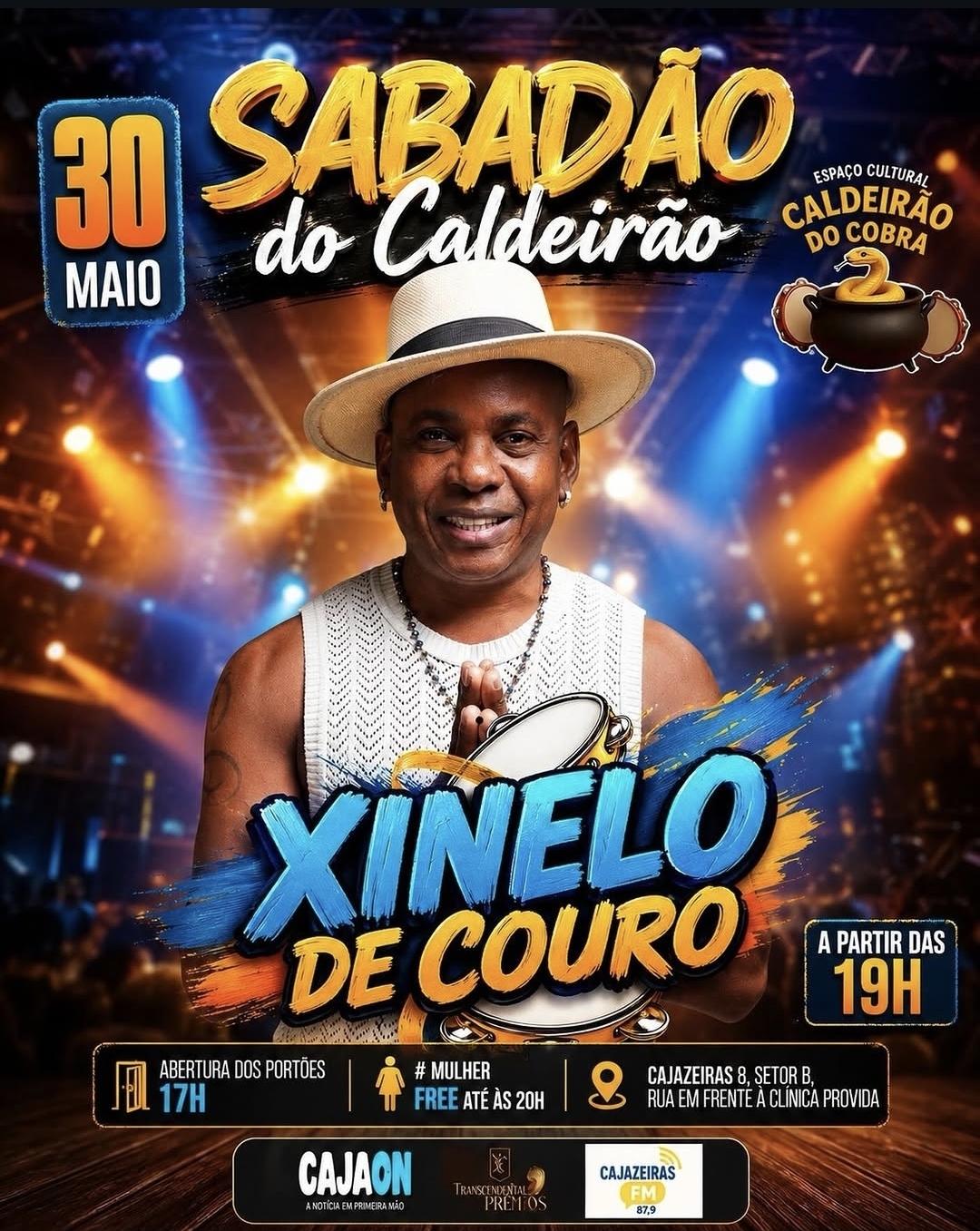 Sabadão do Caldeirão com Xinelo de Couro