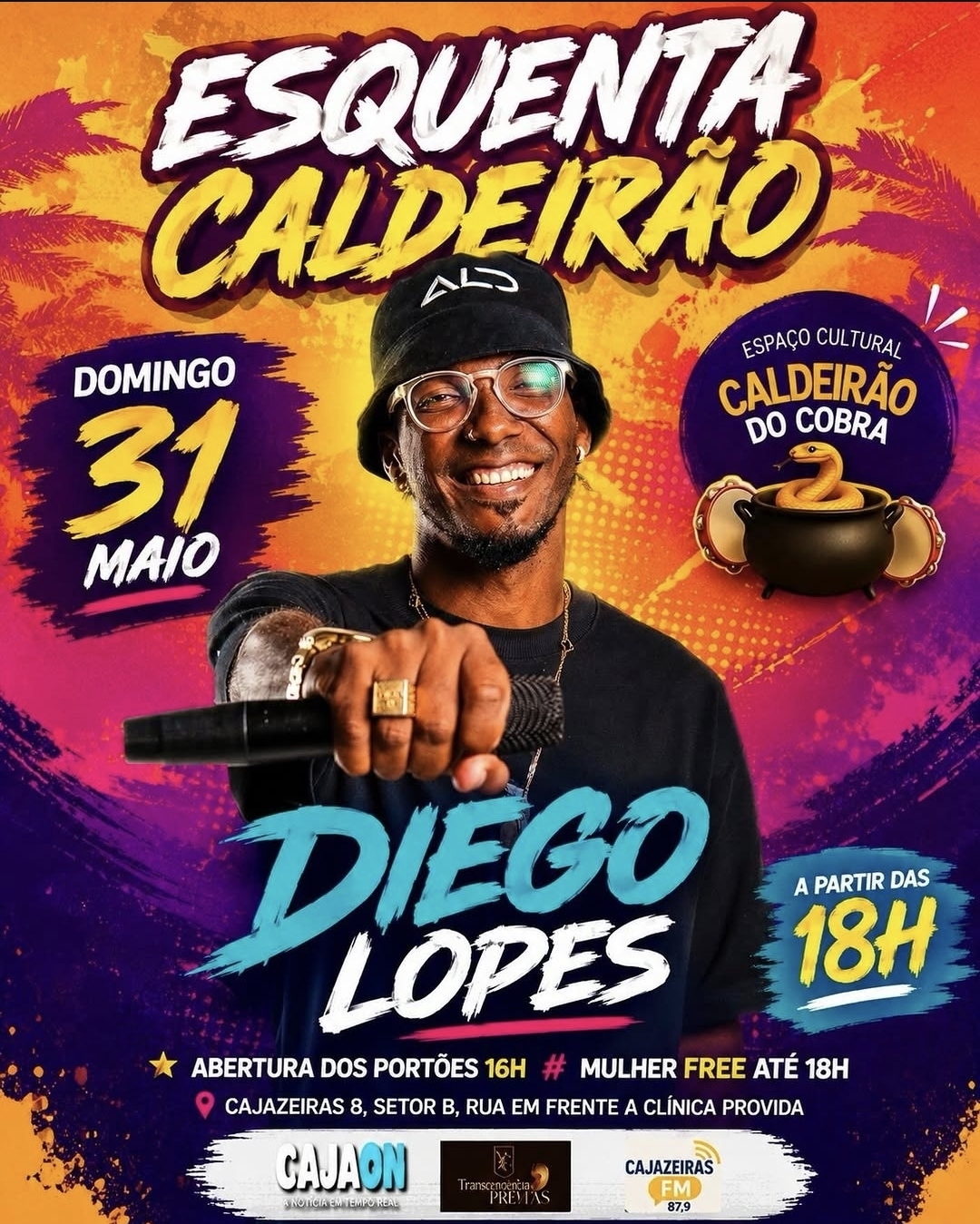 Esquenta Caldeirão com Diego Lopes