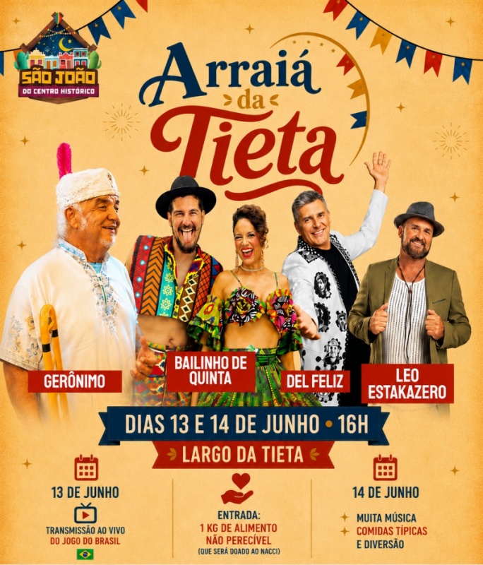 Arraiá da Tieta – Del Feliz e Léo Estakazero