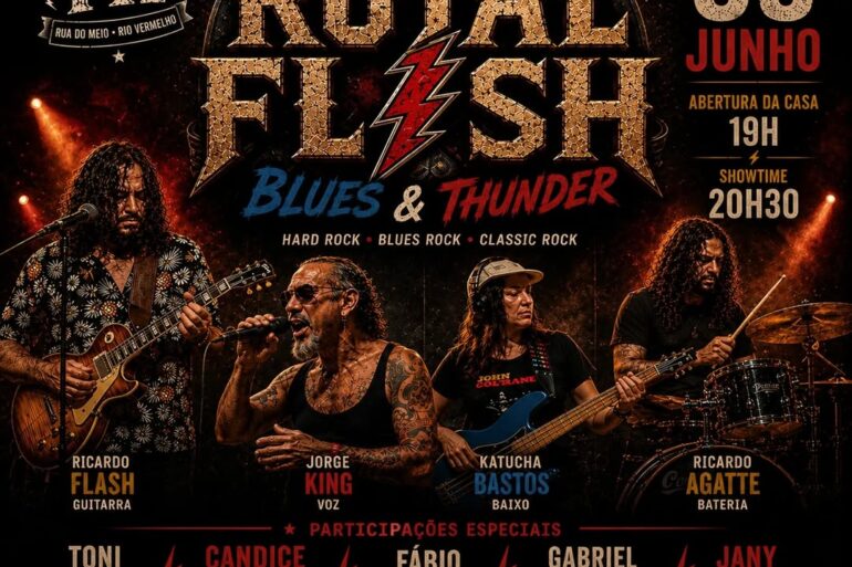 Royal Flash em 'Blues & Thunder'