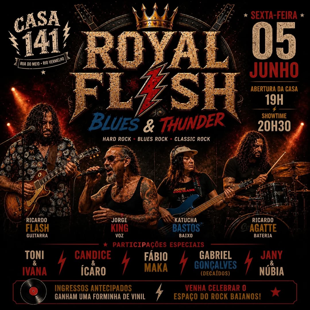 Royal Flash em ‘Blues & Thunder’