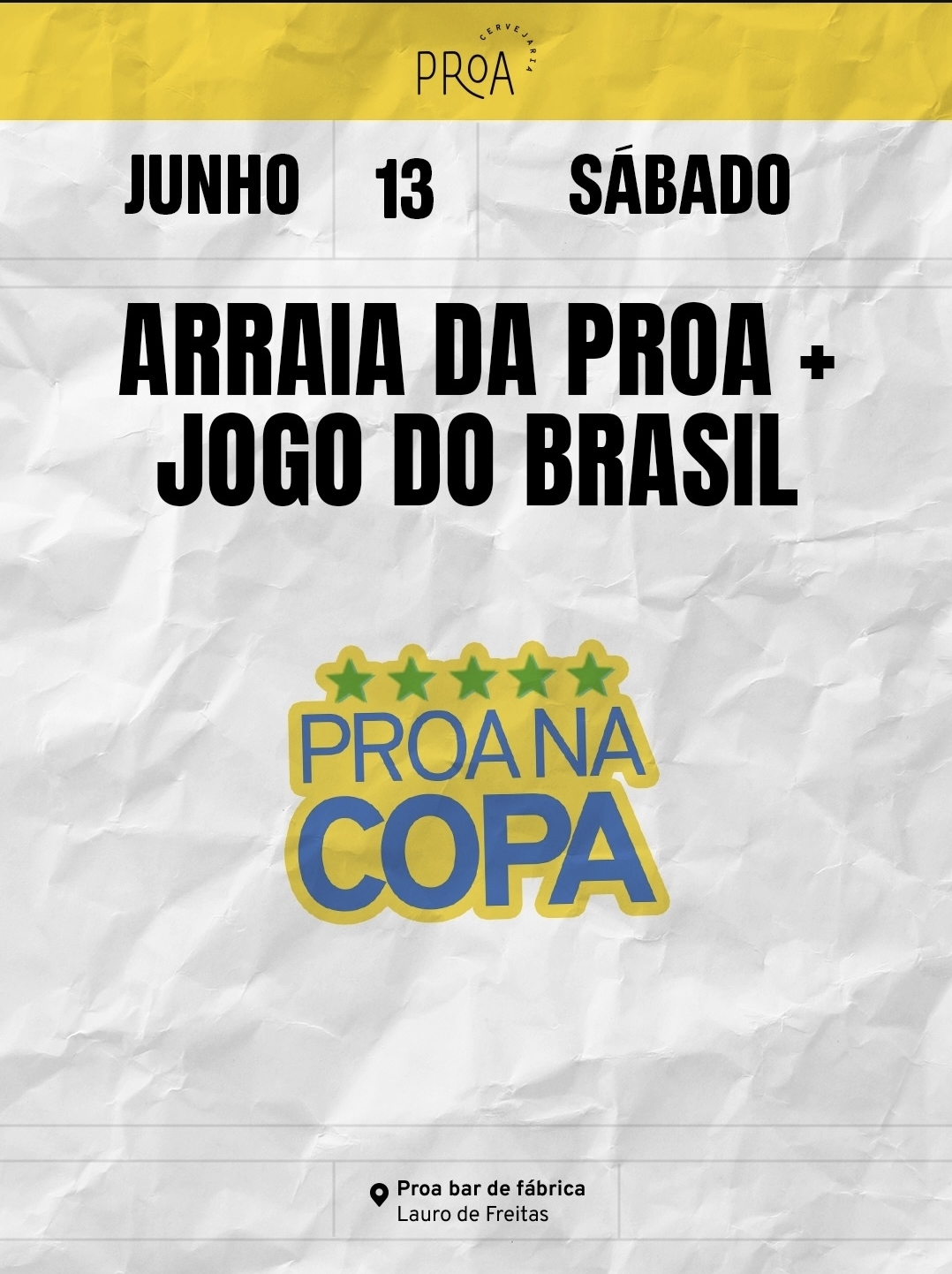 Arraiá da Proa