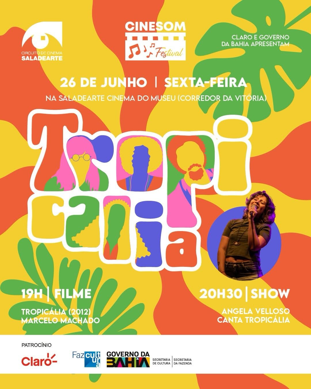 CineSom – Tropicália com Angela Velloso