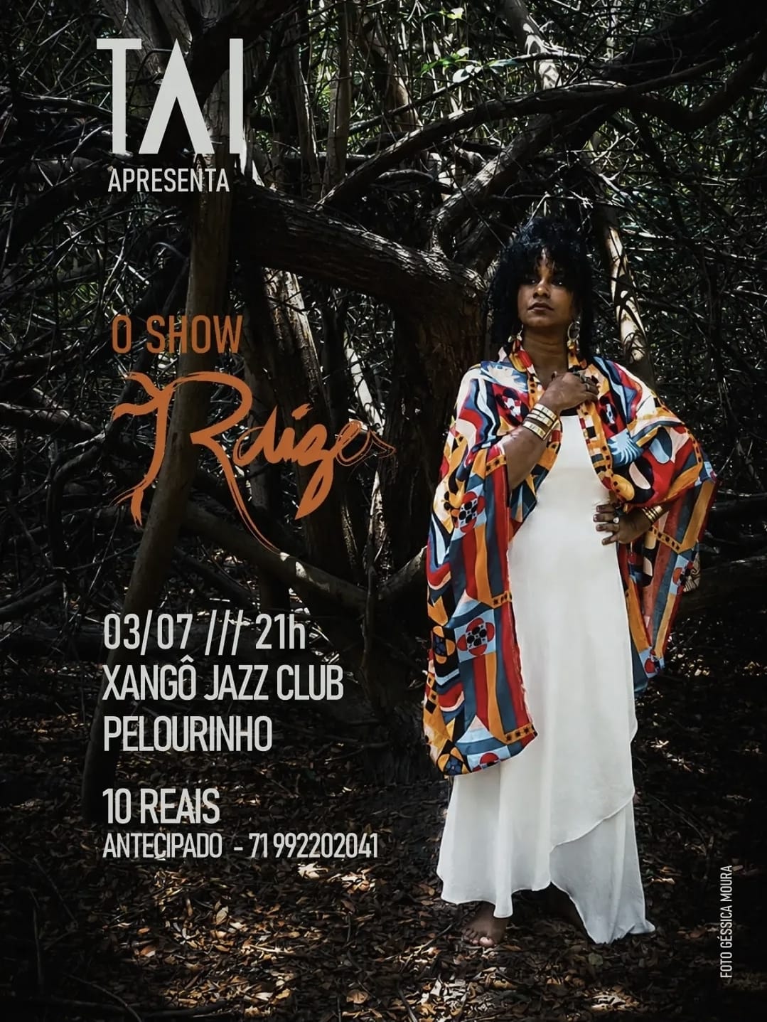 Tai Oliver – show “Raízes”
