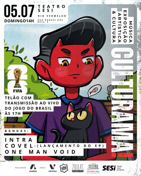 Culturama! – Intra, Covel e One Man Void