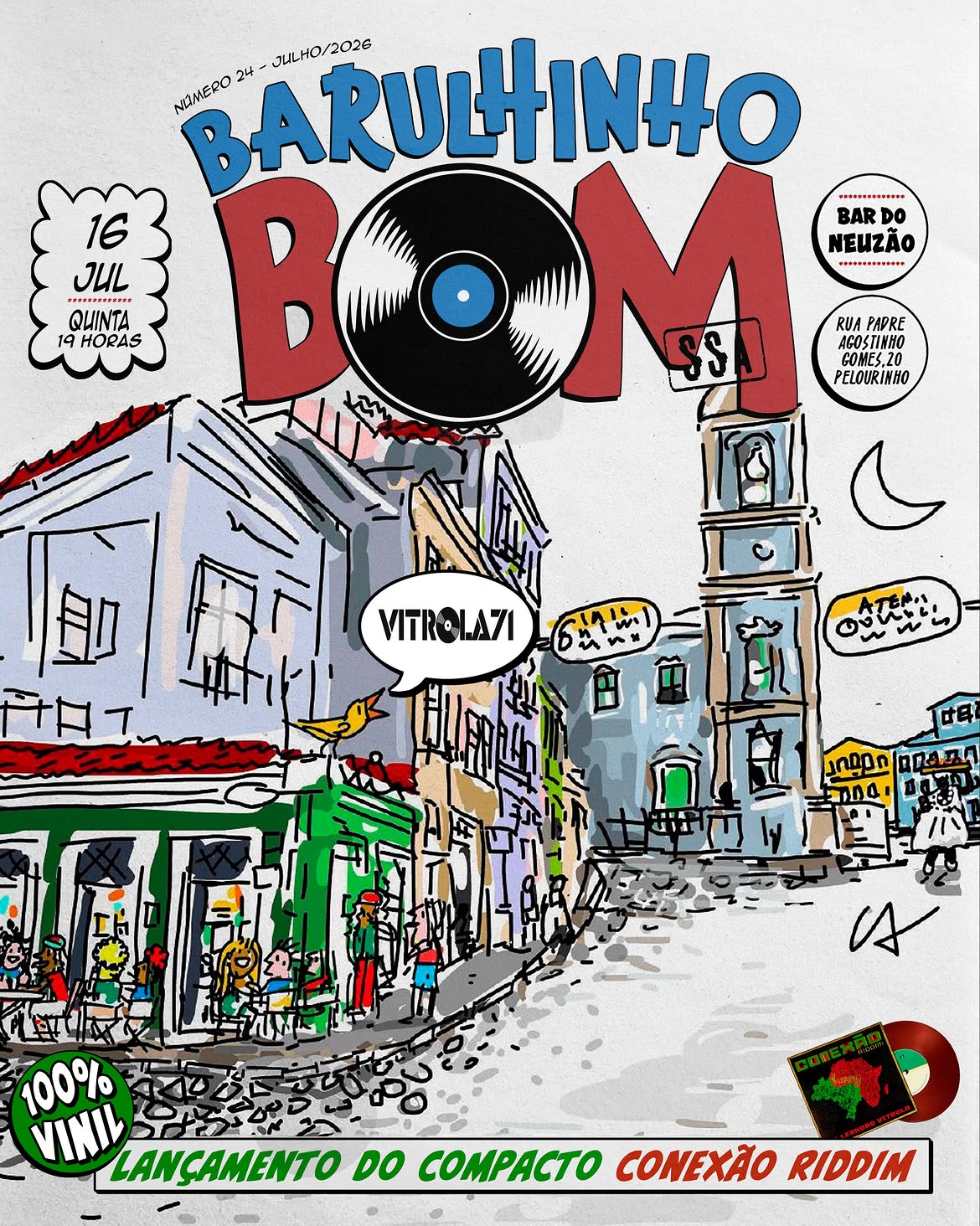 Barulhinho Bom – André Oliveira convida Leandro Vitrola
