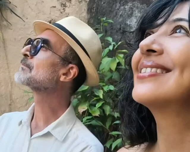 Kléber Albuquerque e Vivi Correa