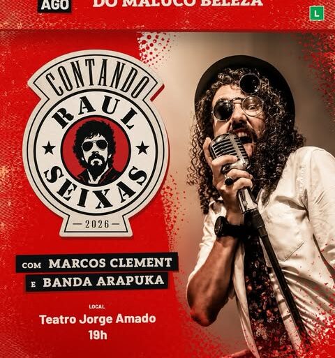 Marcos Clement em Contando Raul Seixas